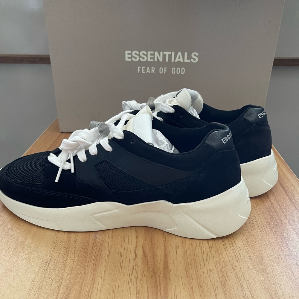 Authentic ESSENTIALS by Fear of God Black Distance Sneakers